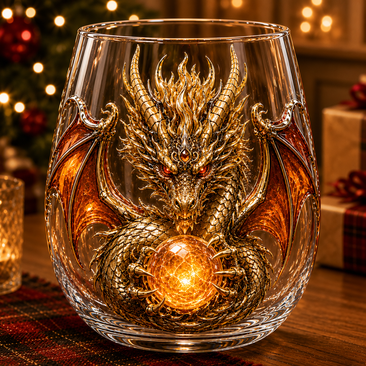 Golden Sacred Flame Dragon