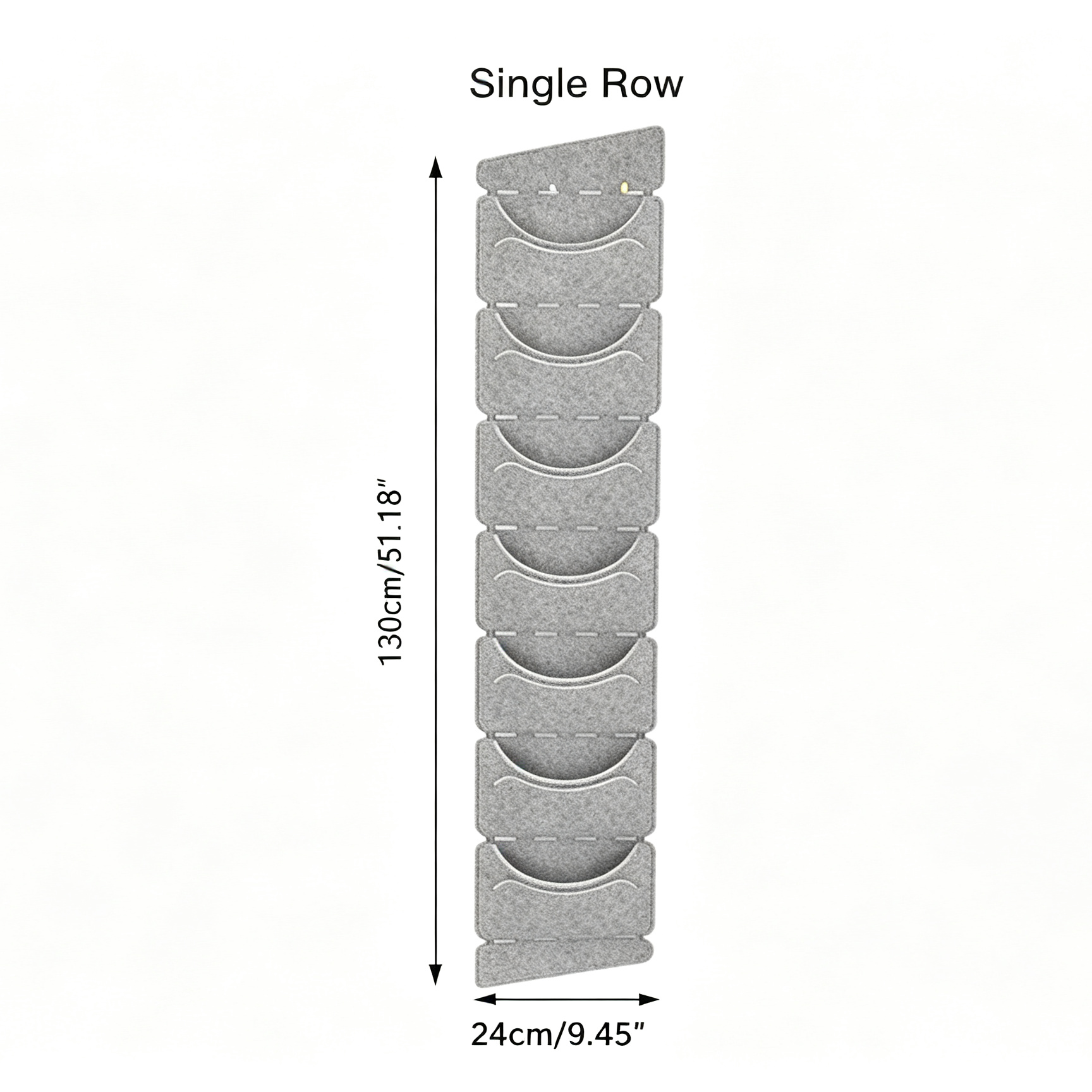 Gray Single Row