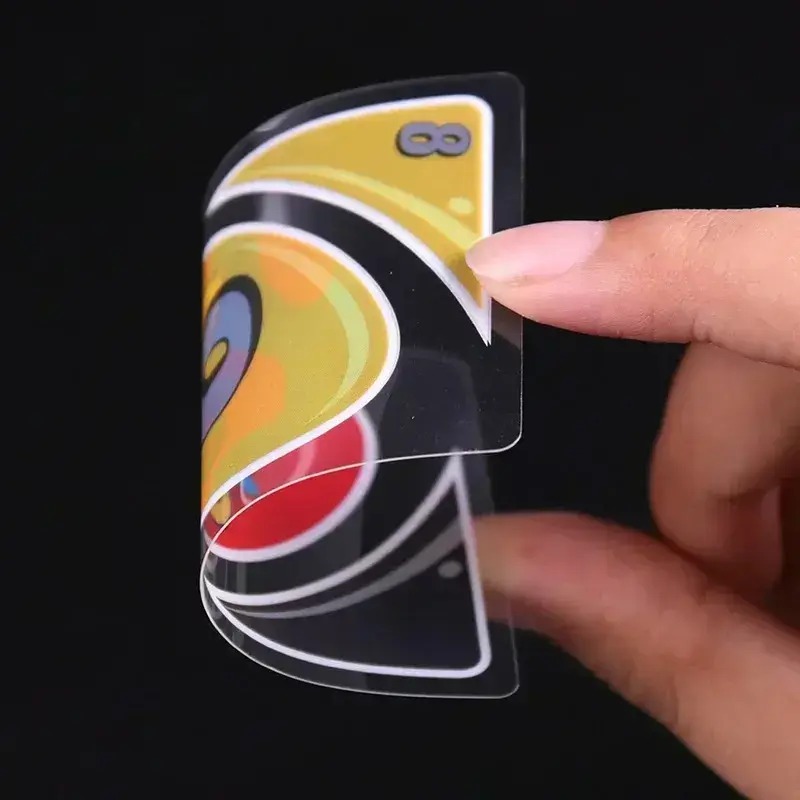 Flexible Plastic Cards Shuffling Smoothly Wet or Dry