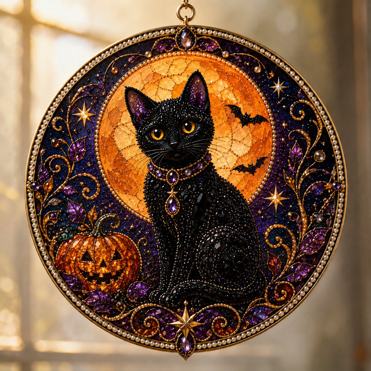 The Halloween Moon Cat