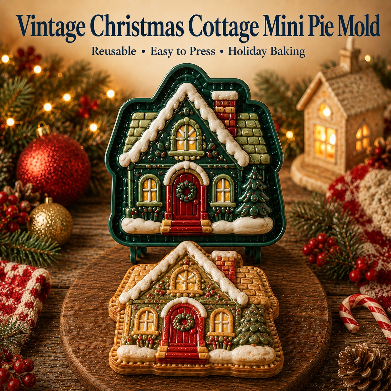 Vintage Christmas Cottage