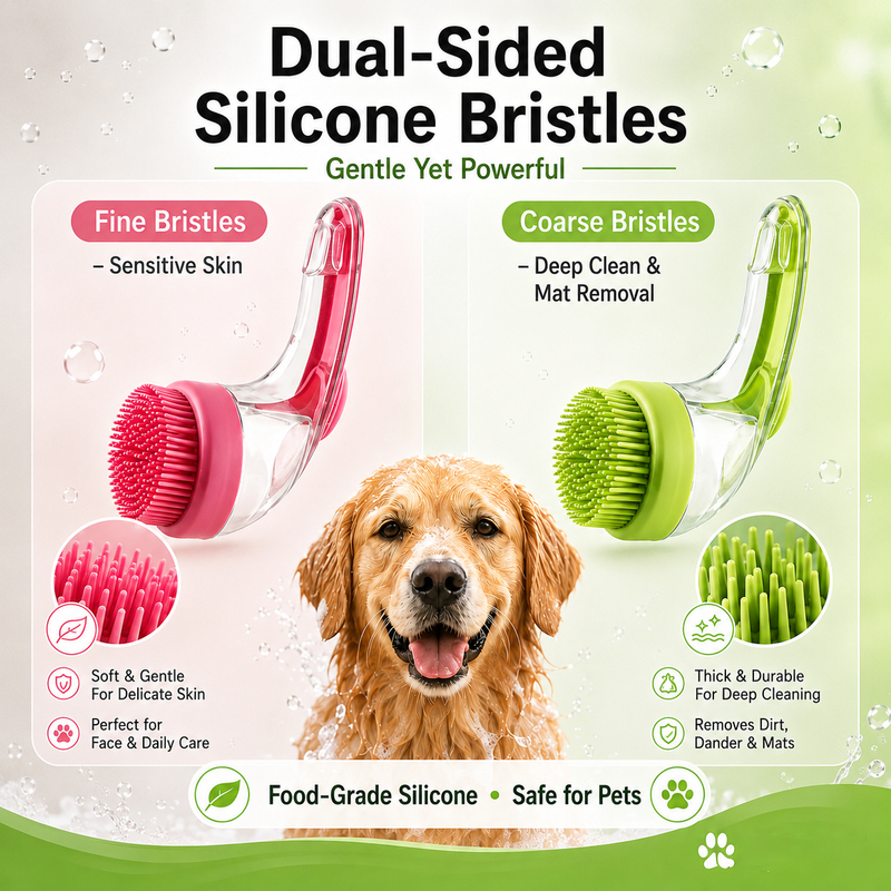 Pet Grooming Brush Dimensions 1