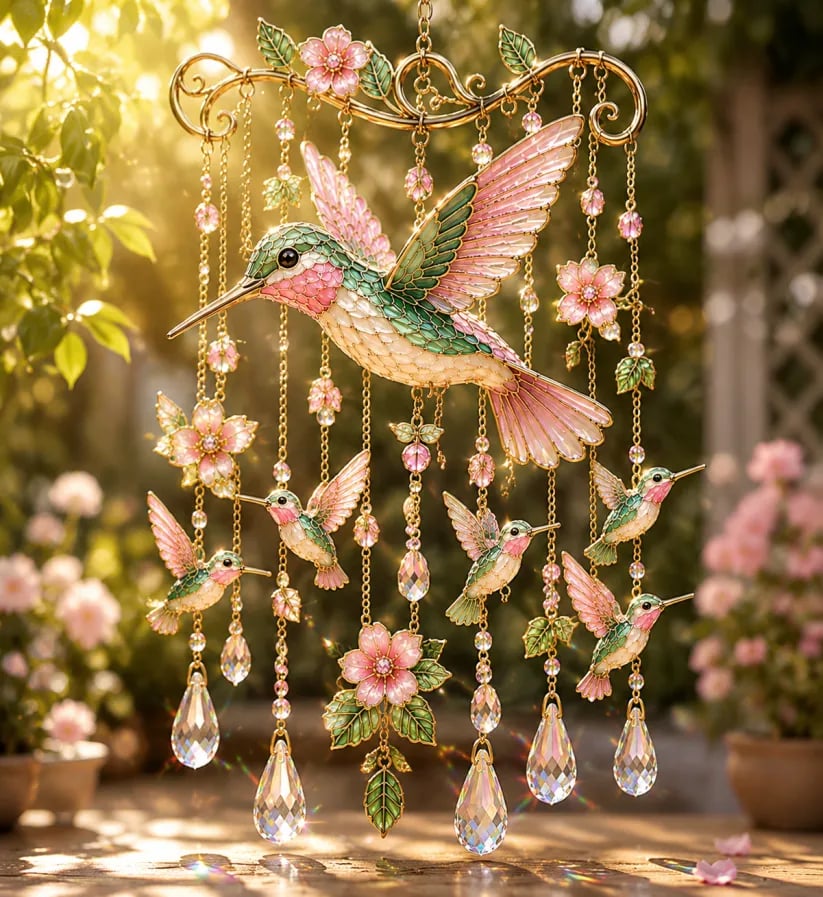 Hummingbird-Pink