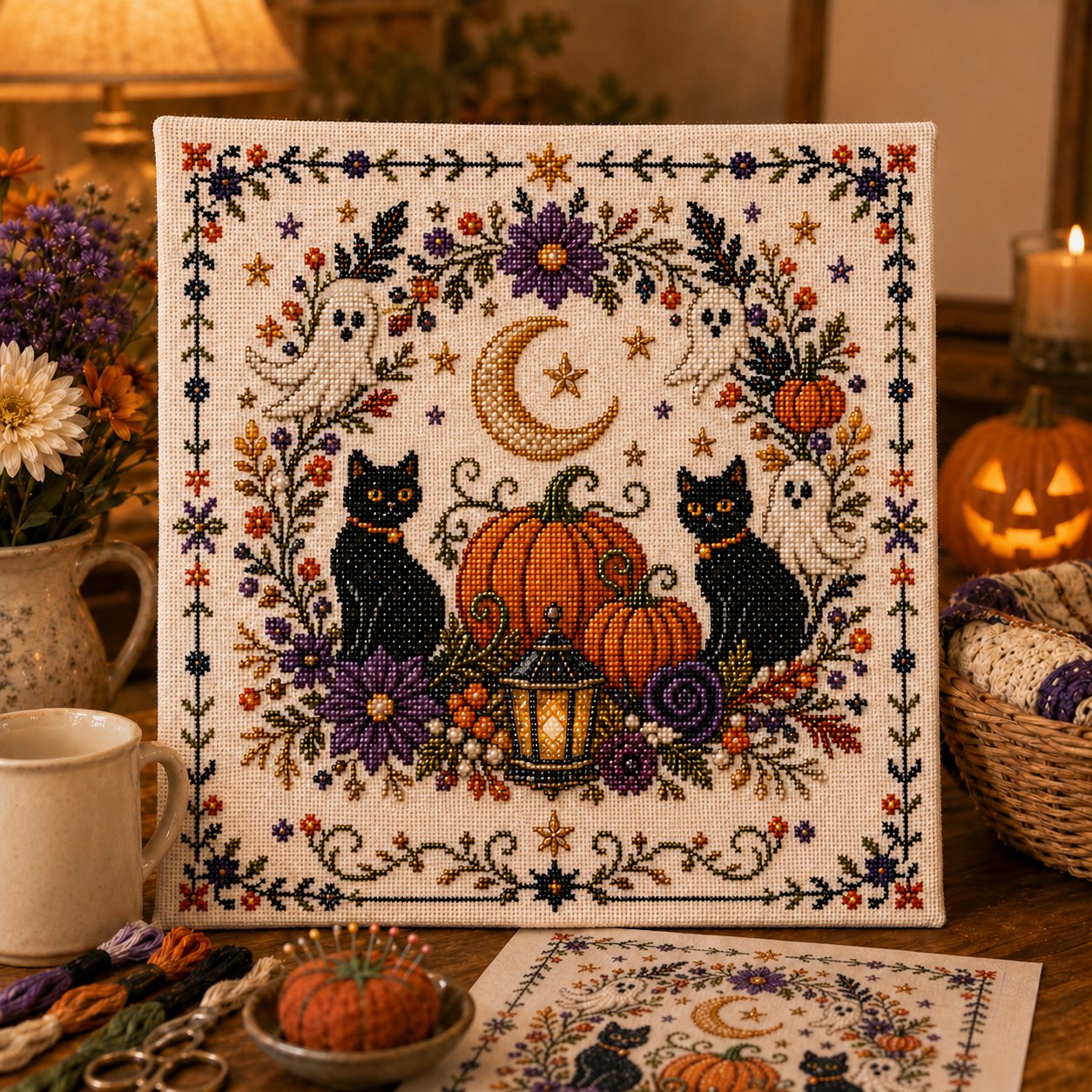 Pumpkin Cat