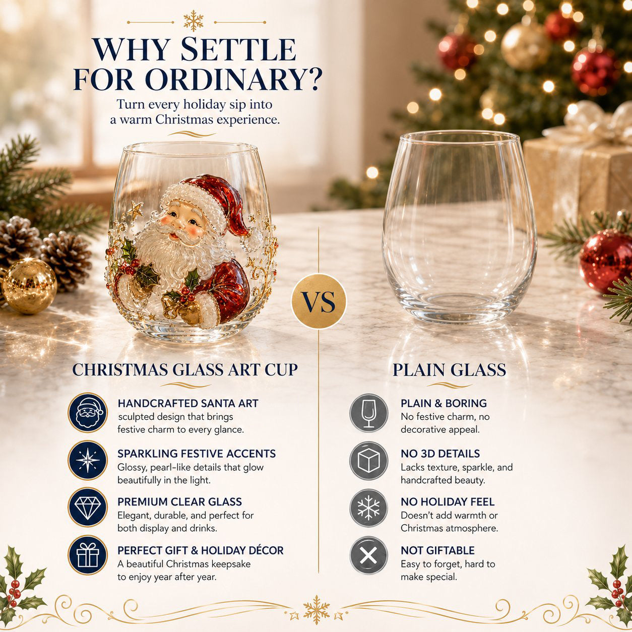 Christmas Glass Details