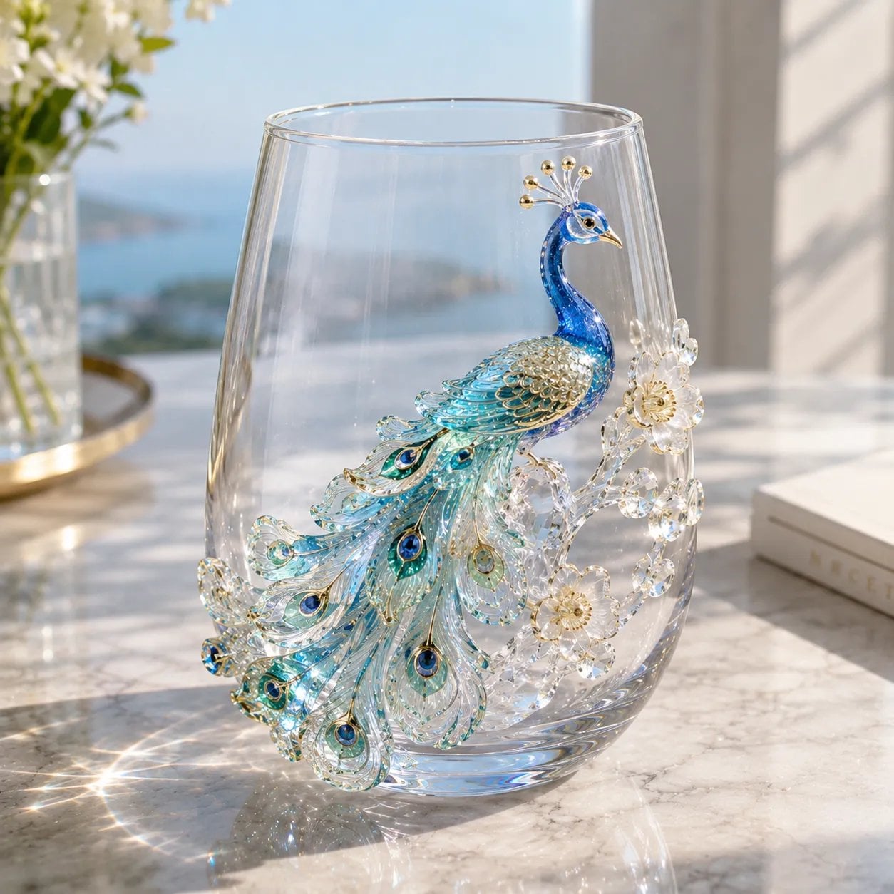 Blue Peacock