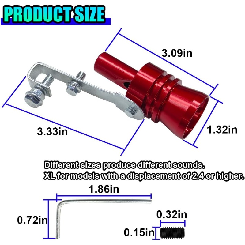 Car Exhaust Muffler Whistle Main View