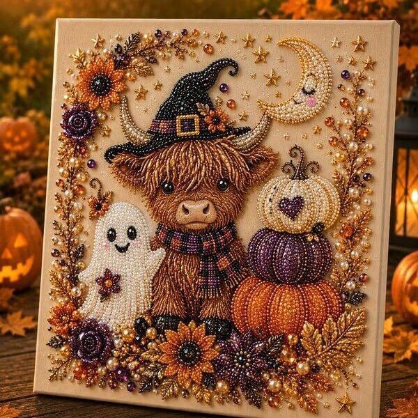 Cow and Pumpkin