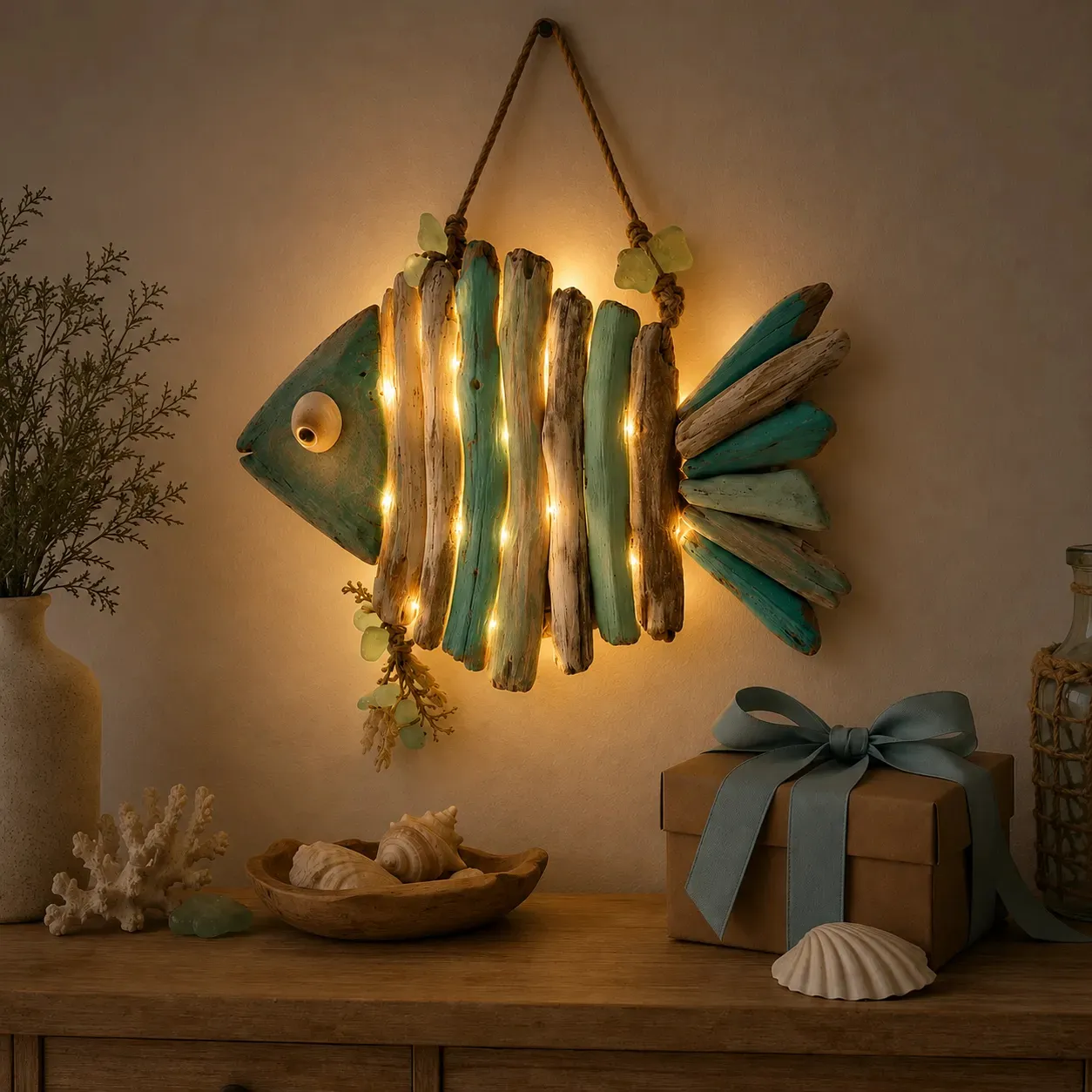 Fish decor detail 1