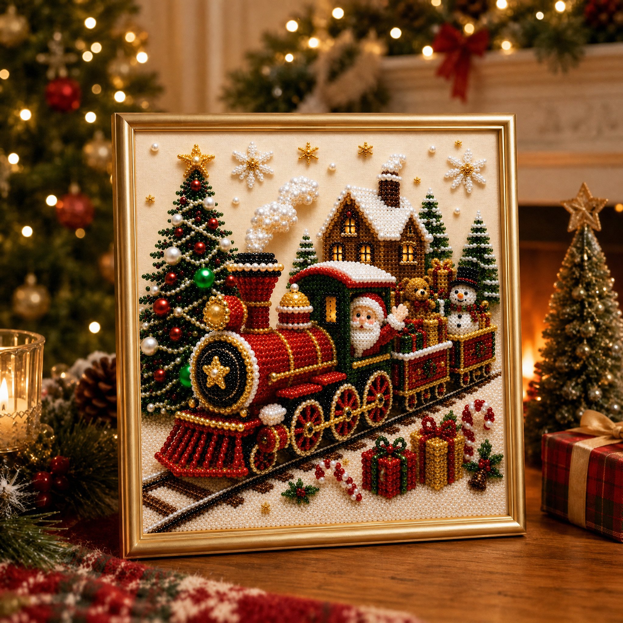 Santa Christmas Train