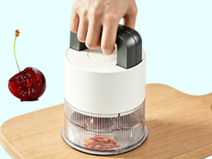Step 3: Press down the handle