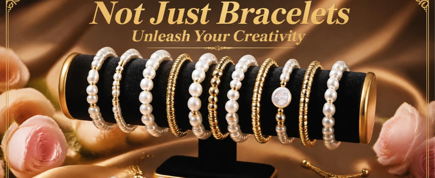 Premium Craft Beads for Boho Bracelet Making
