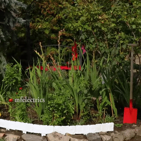 Garden fence usage example