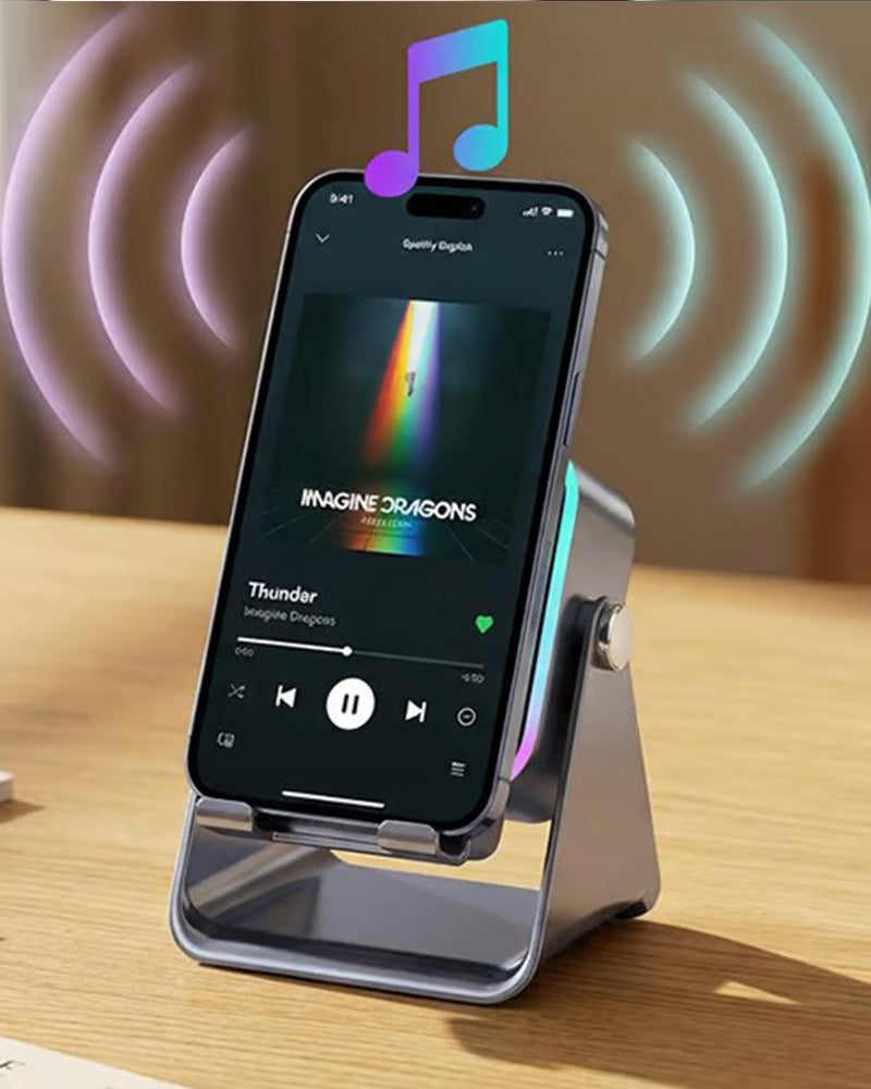 Aless Wireless Induction Audio Speaker Stand
