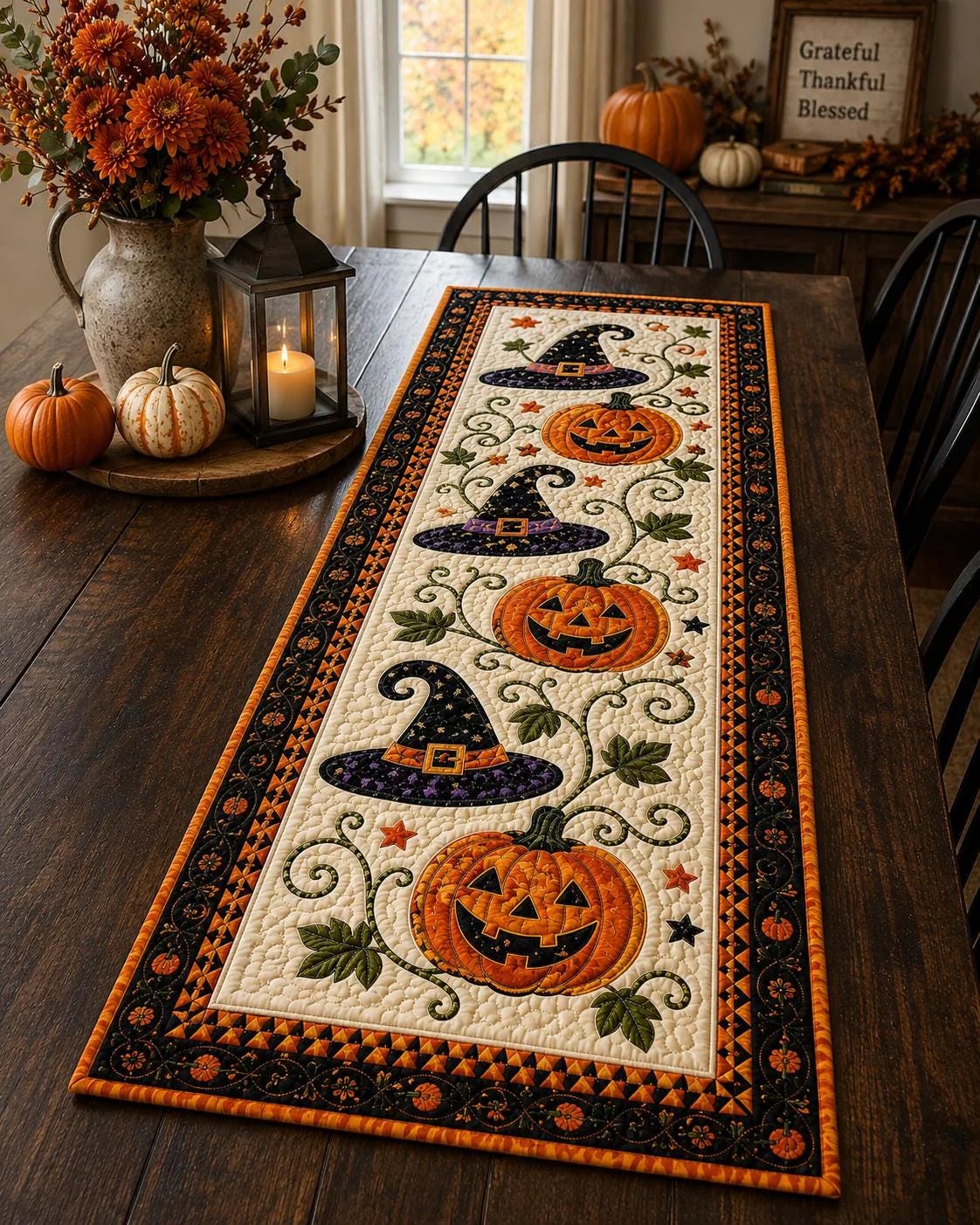 halloween table decor