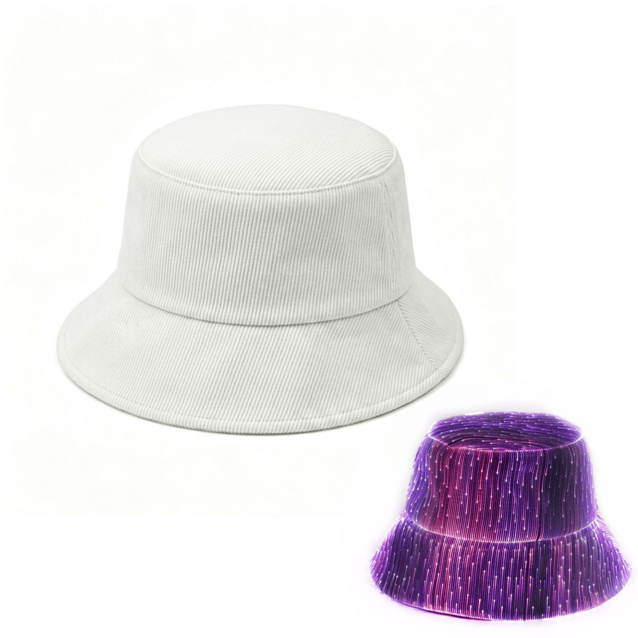 Bucket Hat-White
