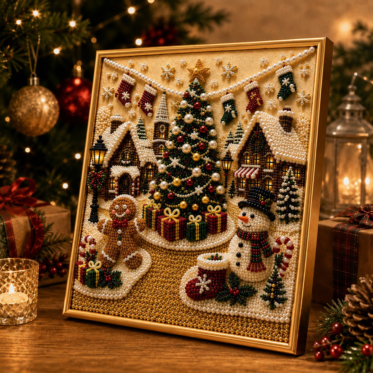 Christmas Village Tree