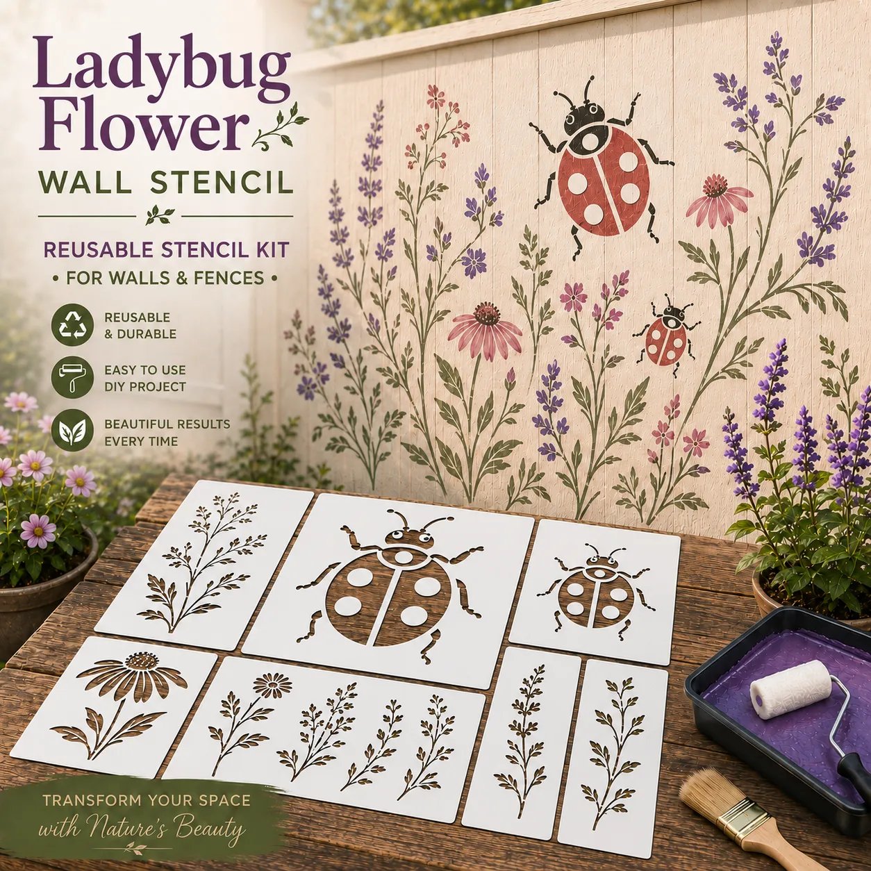 Ladybug Garden