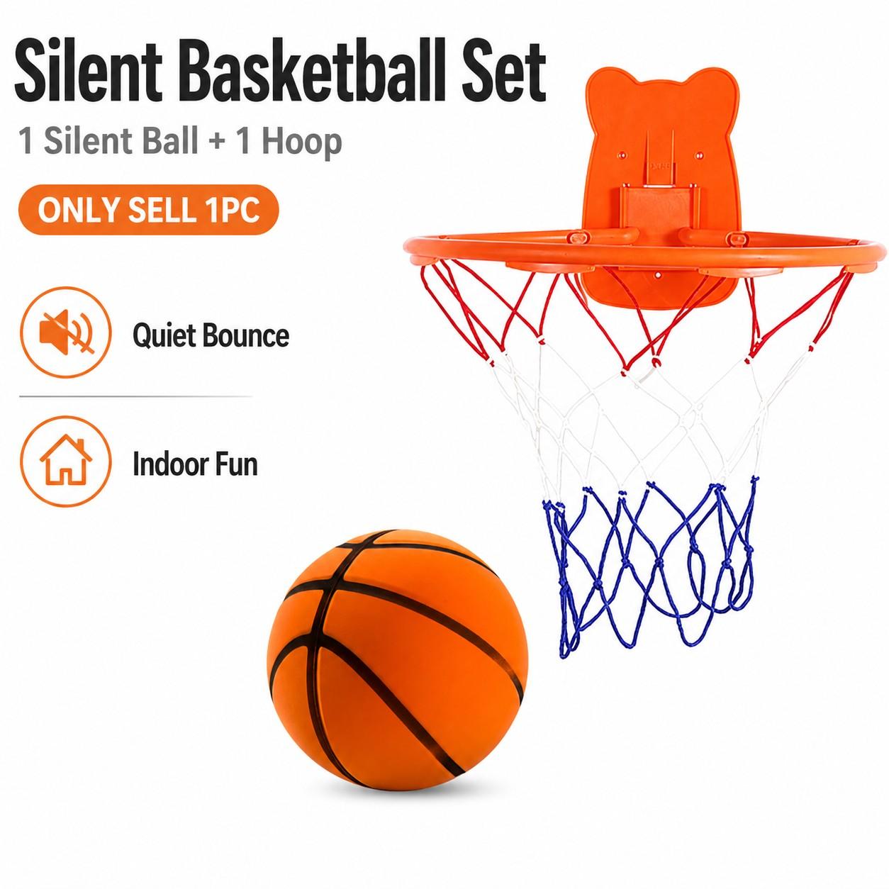 Quiet Indoor Basketball Set Overview