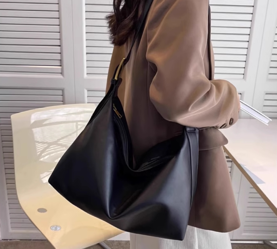 Leather satchel