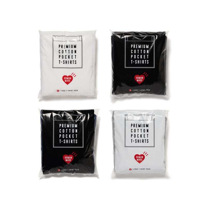 3-PACK POCKET T-SHIRT SET detail product image
