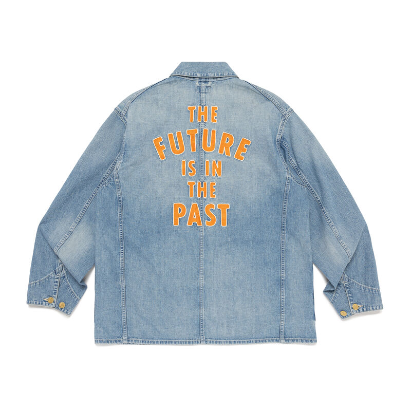 DENIM COVERALL JACKET main product image