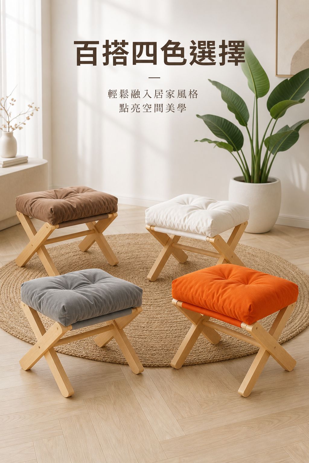 沙發實木矮凳茶几凳