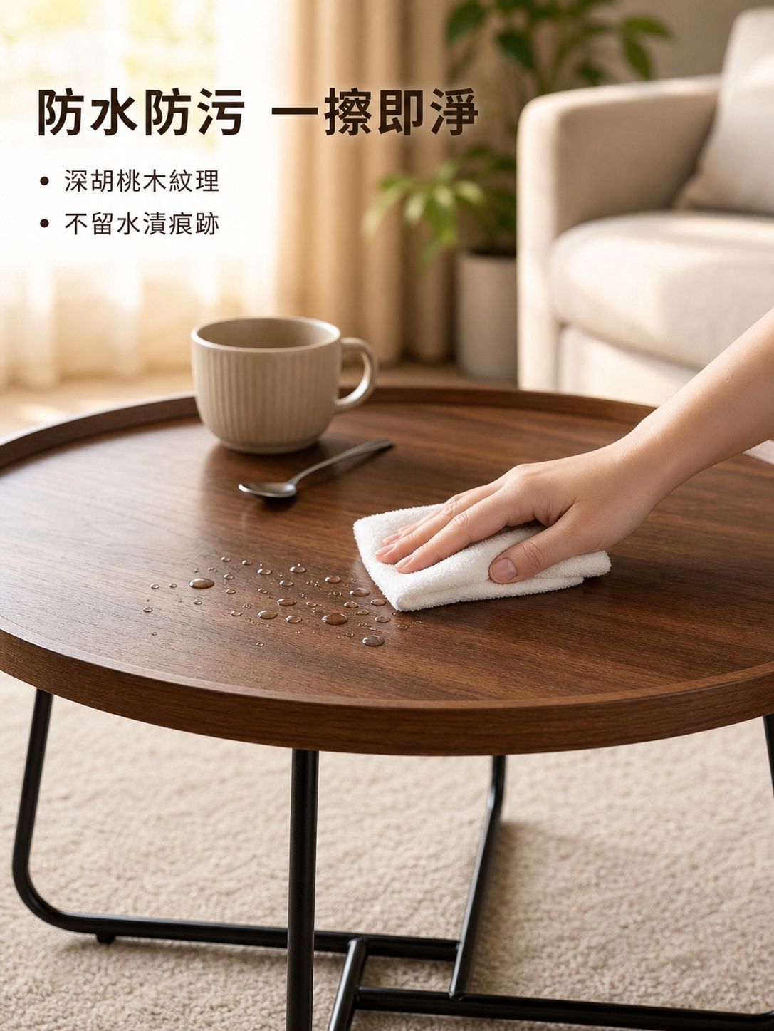 輕奢矮腳客廳茶几