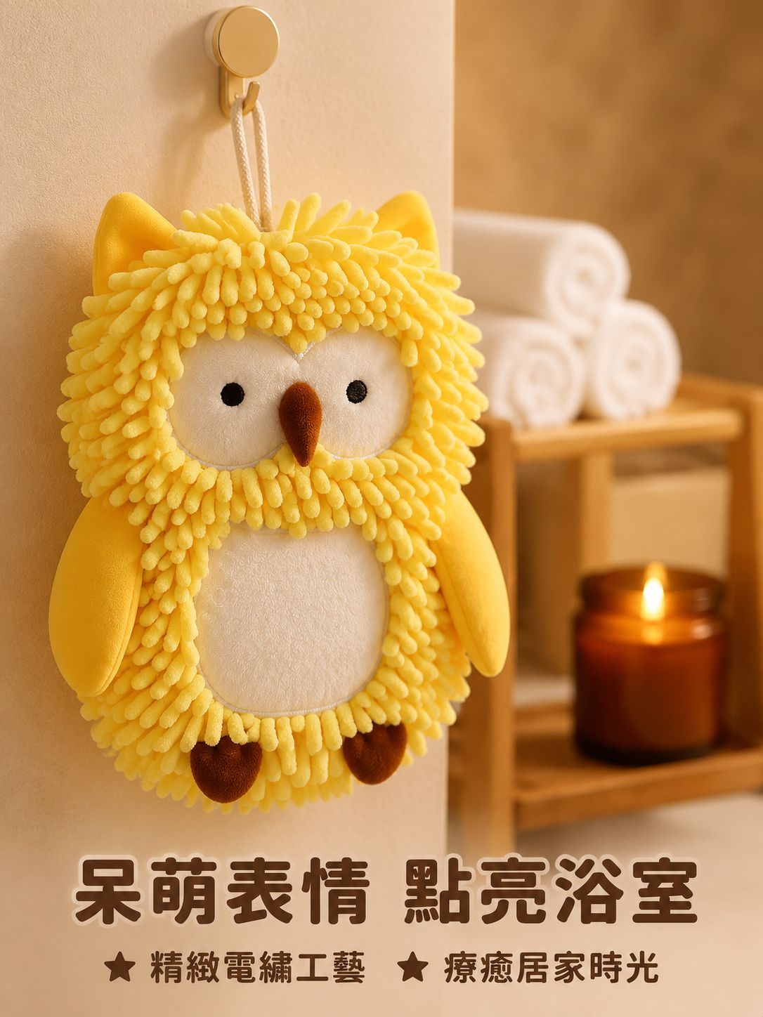 雪尼爾擦手巾