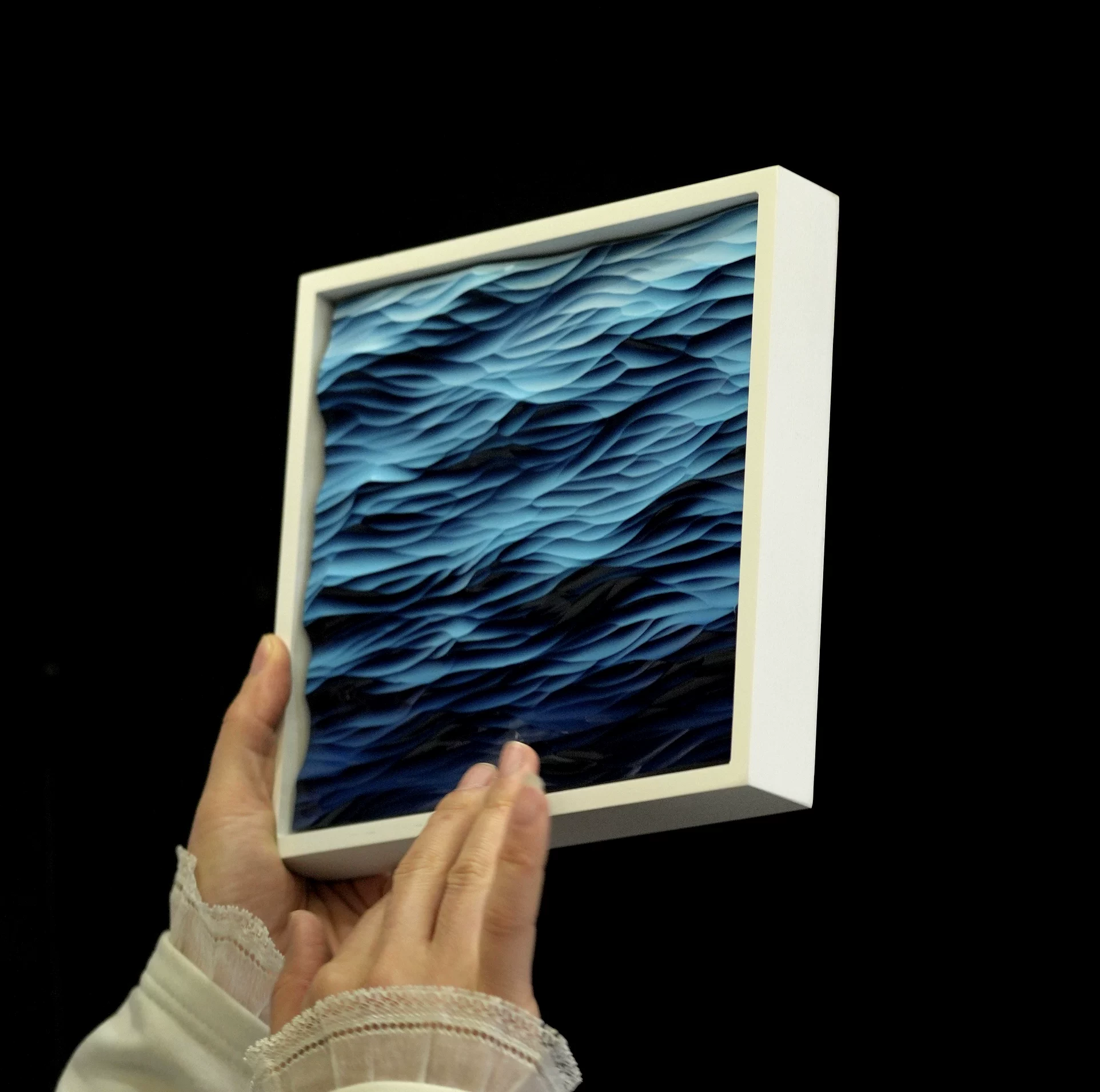 手工浮雕海洋牆面裝飾裝飾畫
