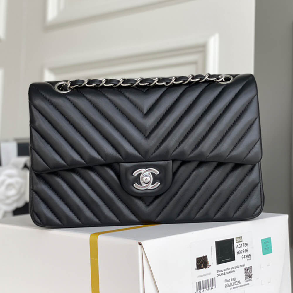 Chanel Classic Chevron Medium Flap