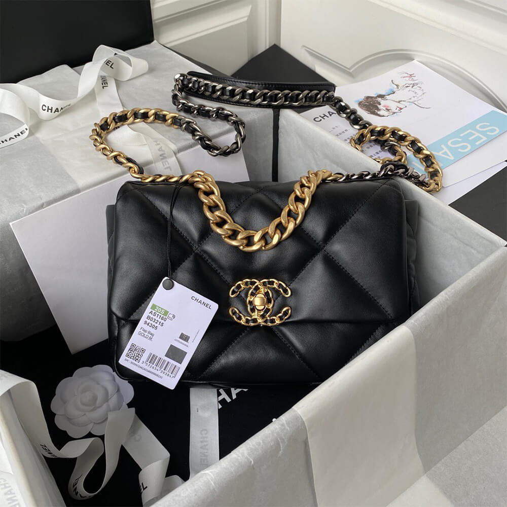 CHANEL 19 HANDBAG(HIGH-END GRADE)