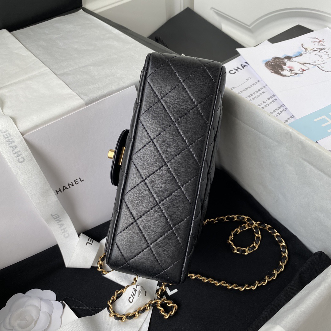 Chanel Classic Mini Flap Top Handle Handbag