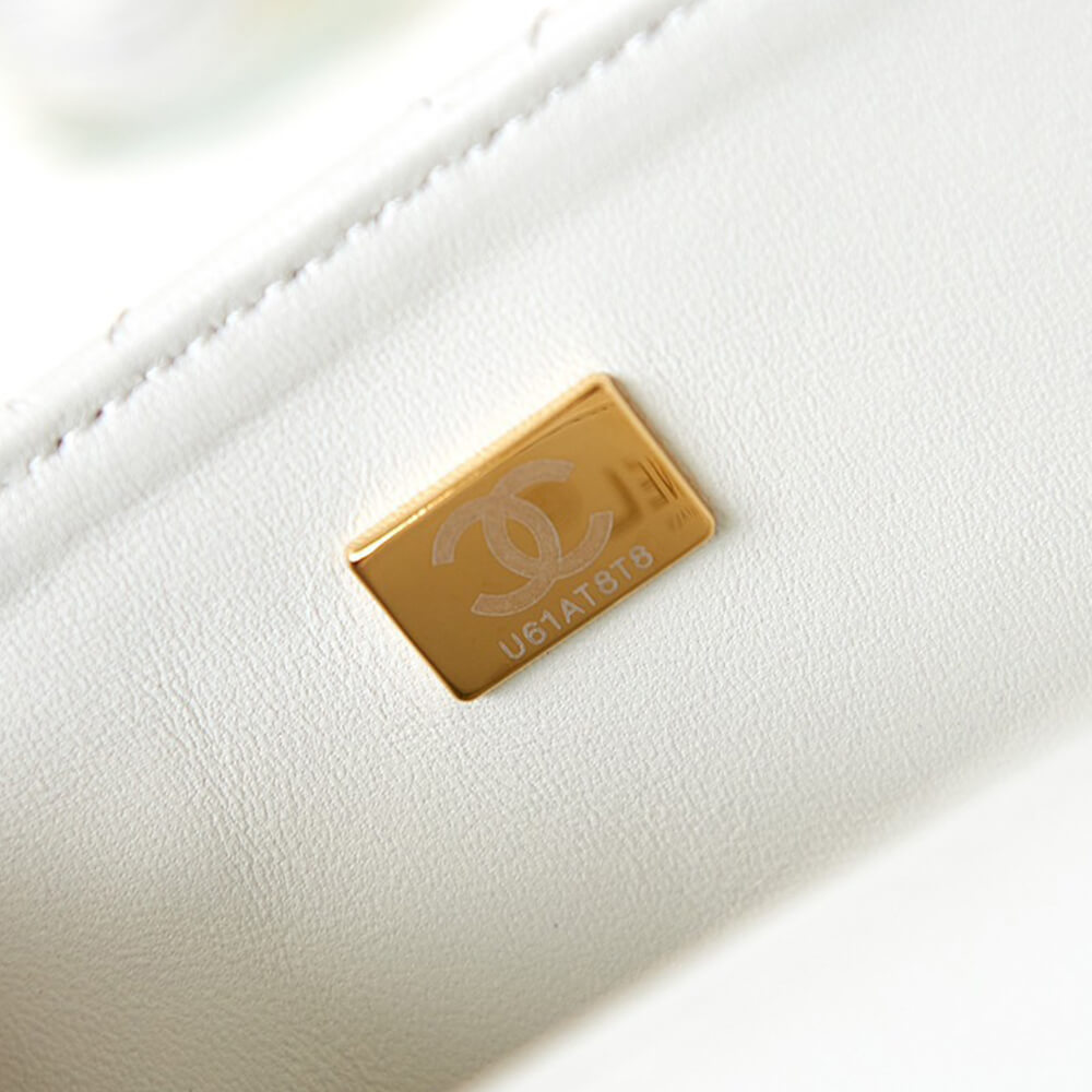 CHANEL Mini Flap With Top Handle