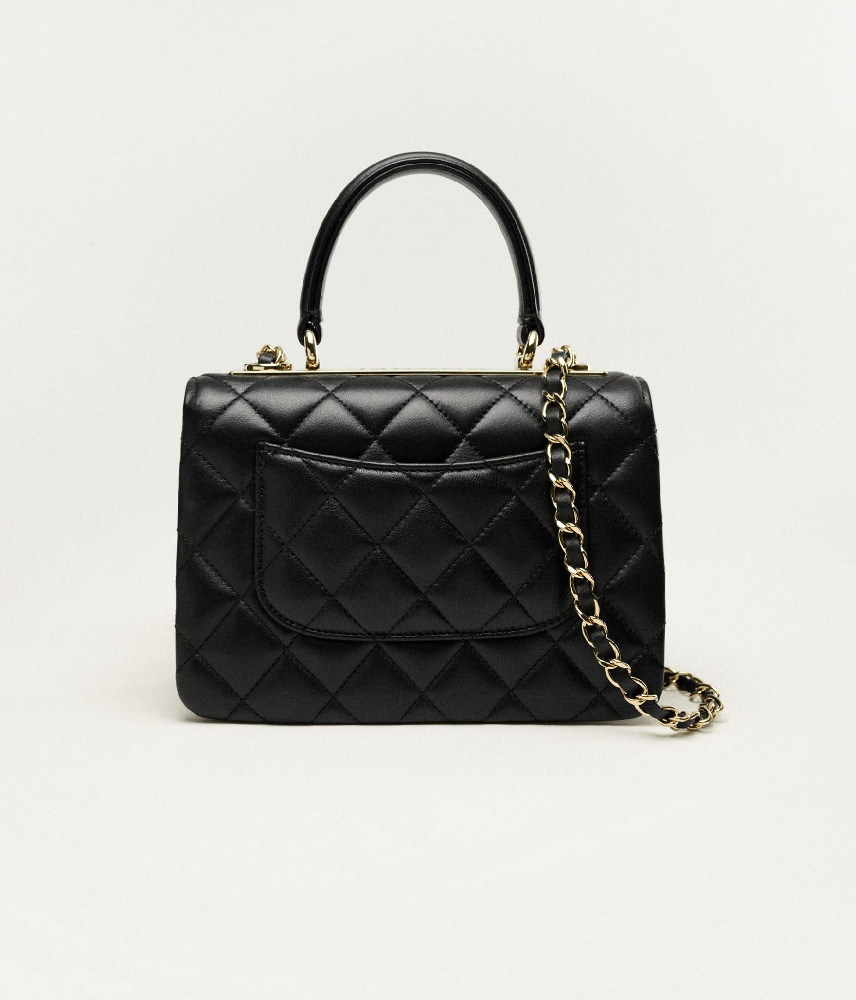 Mini Flap Bag with Top Handle