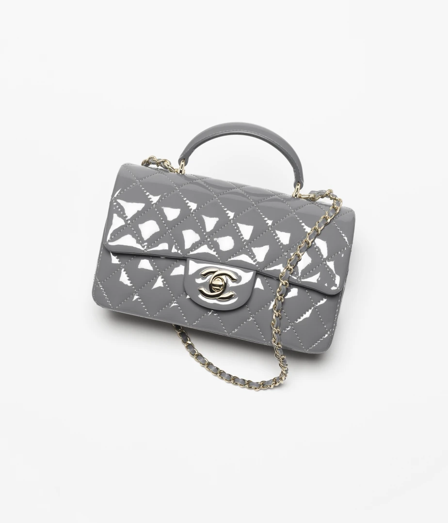 CHANEL Mini classic handbag with handle