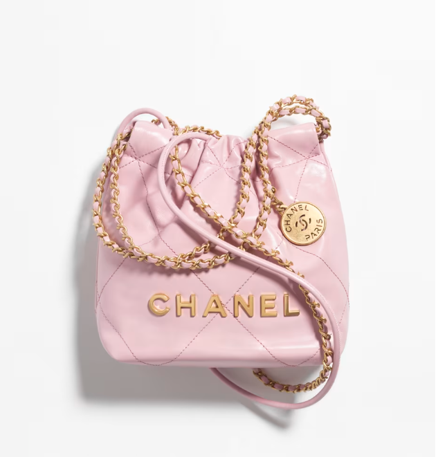 CHANEL 22 mini bag pink