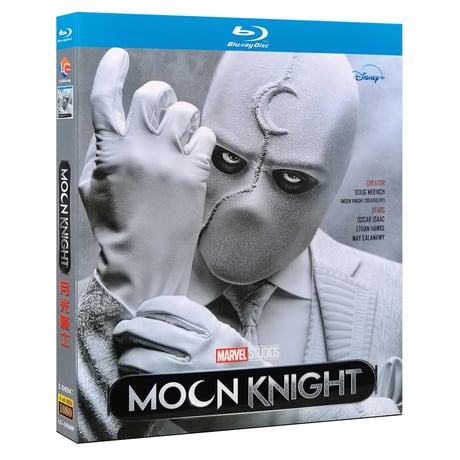 海外ドラマ「ムーンナイト」ブルーレイ　Blu-ray　日本語吹替あり オスカー・アイザック、イーサン・ホーク 全話 海外盤