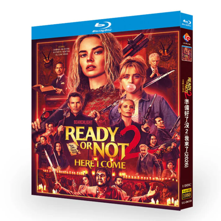 日本語字幕 洋画 レディ・オア・ノット2 DVD ブルーレイ Blu-ray BOX