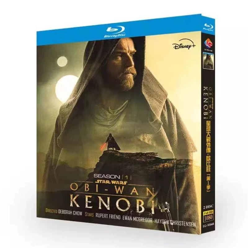 海外ドラマ「オビ＝ワン・ケノービ」ブルーレイ Blu-ray 日本語吹替あり ユアン・マクレガー、ヘイデン・クリステンセン 全話 海外盤