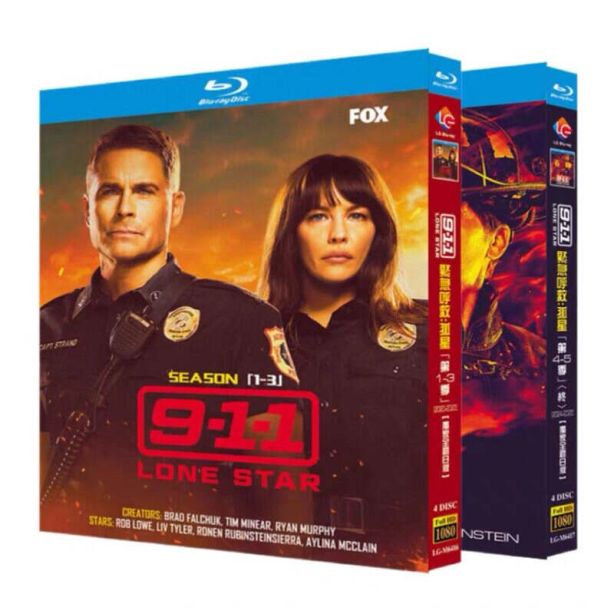 海外ドラマ 9-1-1: Lone Star シーズン1+2+3+4+5 全巻 DVD ブルーレイ Blu-ray BOX 日本語字幕 日本語吹き替え版 完全版 豪華版 [Blu-ray]