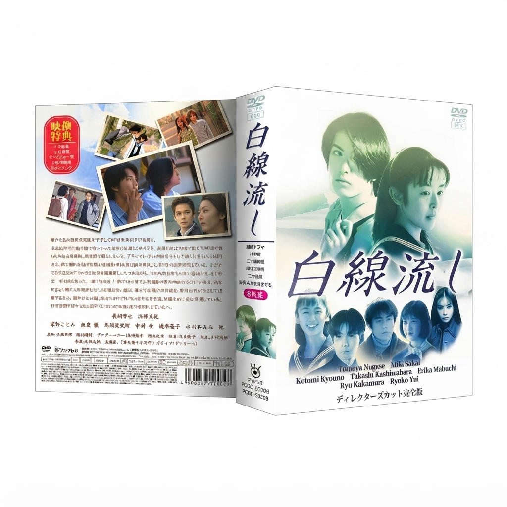 白線流し DVD-BOX 完全版 長瀬智也 酒井美紀 本編全話+SP 日本ドラマ 8枚組