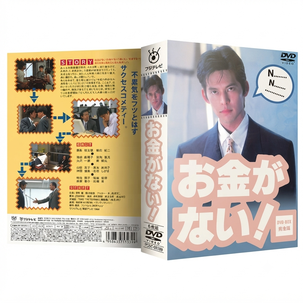 お金がない DVD-BOX 織田裕二 本編全話 日本ドラマ 6枚組