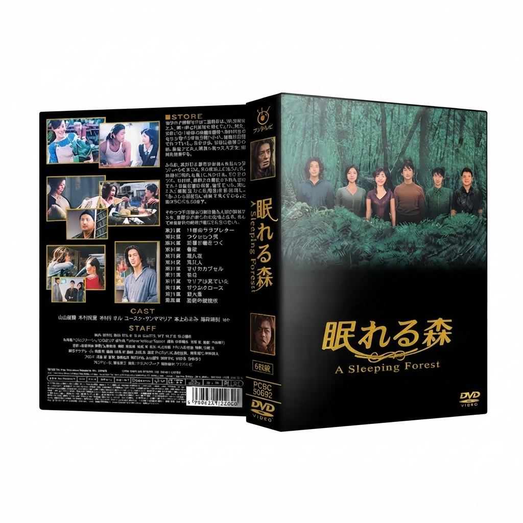 眠れる森 DVD-BOX 木村拓哉 中山美穂 本編全話 日本ドラマ 6枚組
