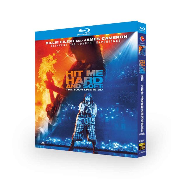 ビリー・アイリッシュ Billie Eilish - Hit Me Hard and Soft: The Tour DVD ブルーレイ Blu-ray BOX 日本語字幕 [Blu-ray]