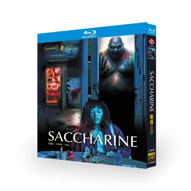 ホラー映画 Saccharine サッカリン DVD ブルーレイ Blu-ray BOX 日本語字幕