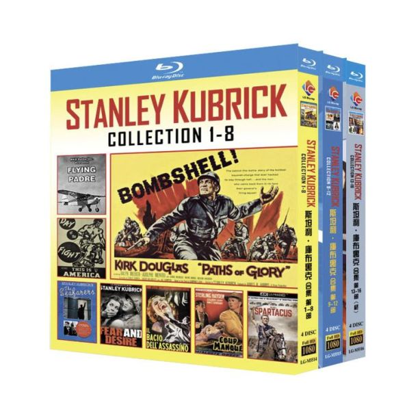 スタンリー・キューブリック 監督映画作品集 DVD ブルーレイ Blu-ray BOX 日本語字幕 日本語吹き替え版 16-Film 完全豪華版 [Blu-ray]