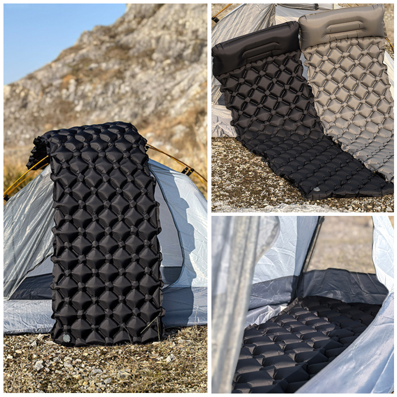 Waterproof Self-Inflating Mat Sleeping Mat Air Mat Mattress Sleeping Pad Camping Pad With Pillow