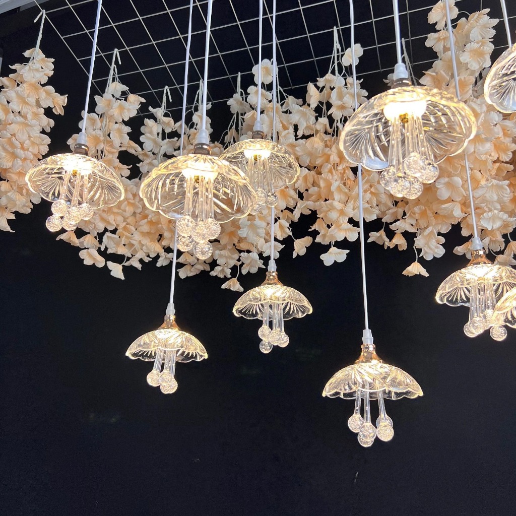 5/10pcs New Wedding Props Chandelier String Wedding Ceiling Reception Area Decorative Lights