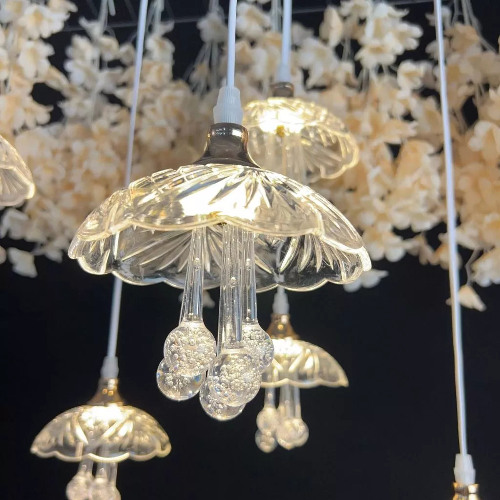 5/10pcs New Wedding Props Chandelier String Wedding Ceiling Reception Area Decorative Lights